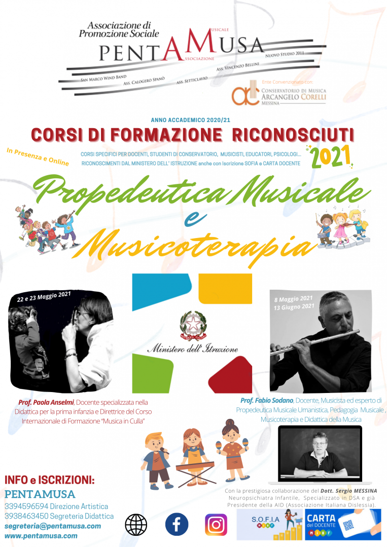 Corsi Di Formazione Musicale Online Riconosciuti